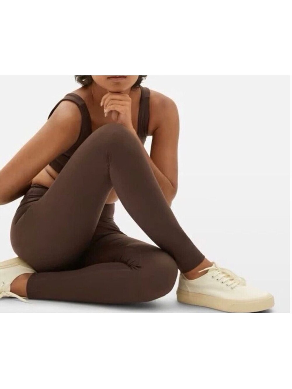 Everlane Perform Brown Leggings Size Small